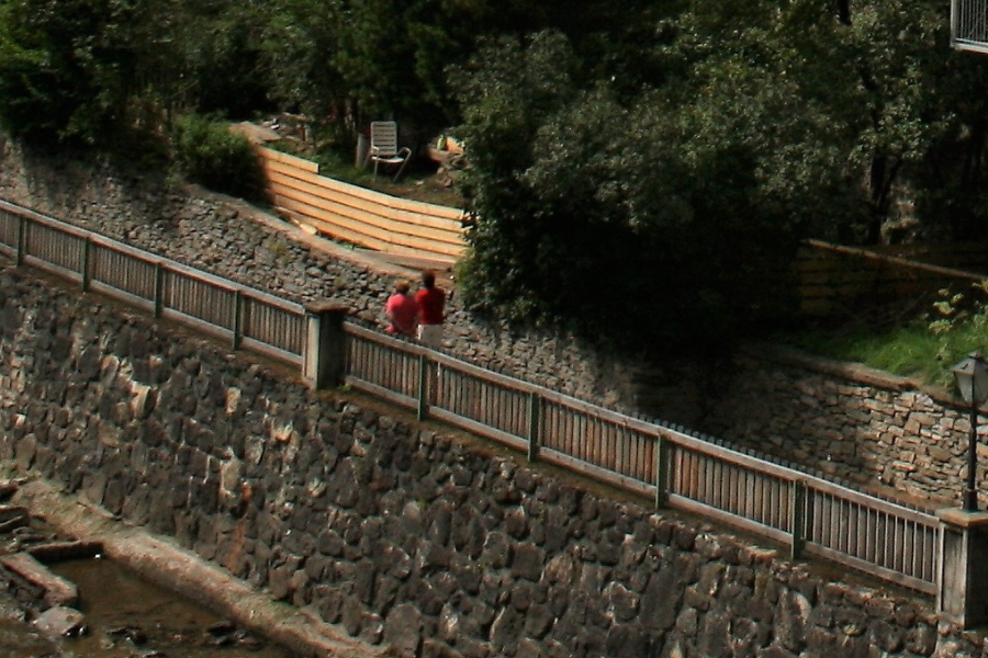 Muros de obra en Arenys de Mar