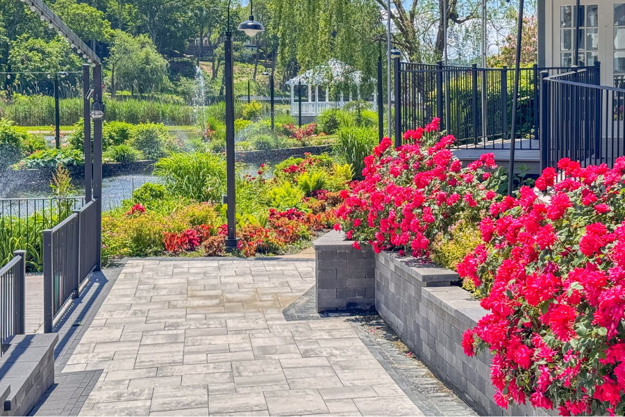 Obras jardín exterior en Lloret de Mar